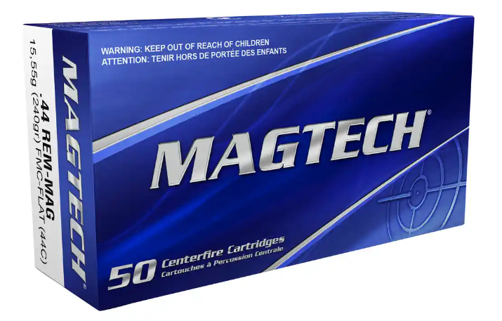 Bild von Magtech .44 Remington Magum, 44C, Vollmantel Flachkopf 15,6g/240grs.