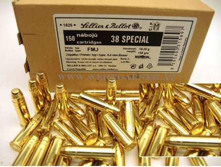 Bild von Sellier und Bellot .38 Special Schüttpackung