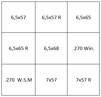 Bild für Kategorie Kaliber 6,5x57 bis 7x57 R