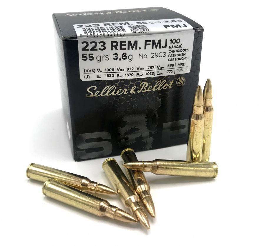 Bild von Sellier & Bellot Kal. .223 Rem. Schüttpackung