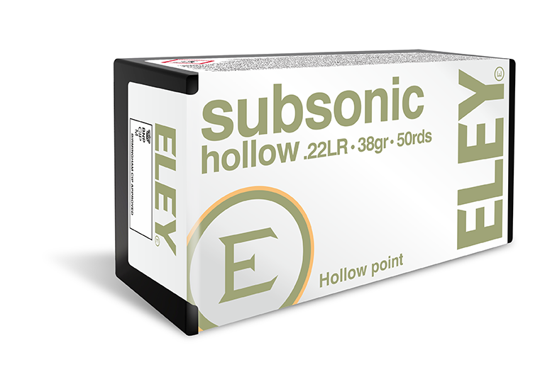 Bild von ELEY Subsonic Hollow .22lr