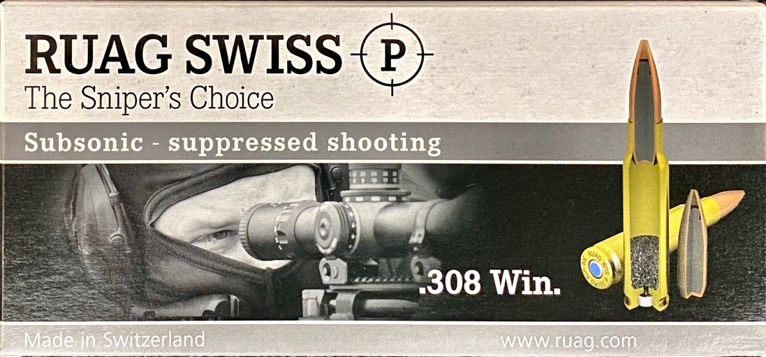 Bild von RUAG SWISS .308Win. HPBT Subsonic 13,0g / 200gr.