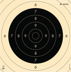 Bild von Präzisions Pistolenspiegel mit Nummer (3030-N), 250 Stück