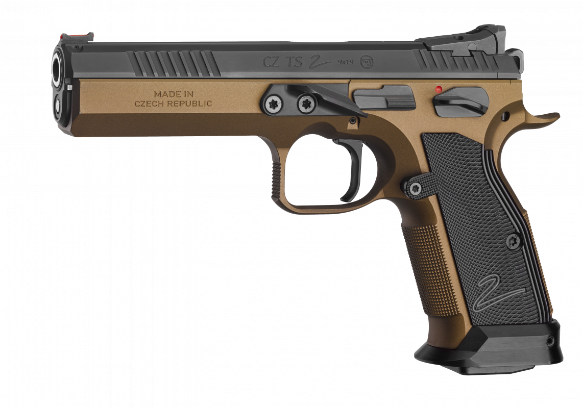 Bild von Pistole CZ 75 Tactical Sports Deep Bronze